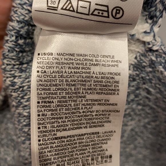 Gap Blue and White Striped Tunic - Picture 5 of 6